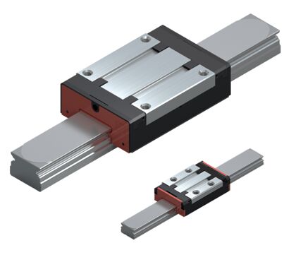 Miniature ball rail systems