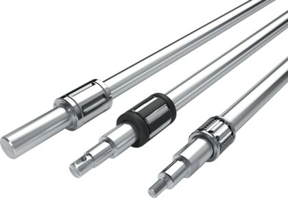 Linear bushings and shafts